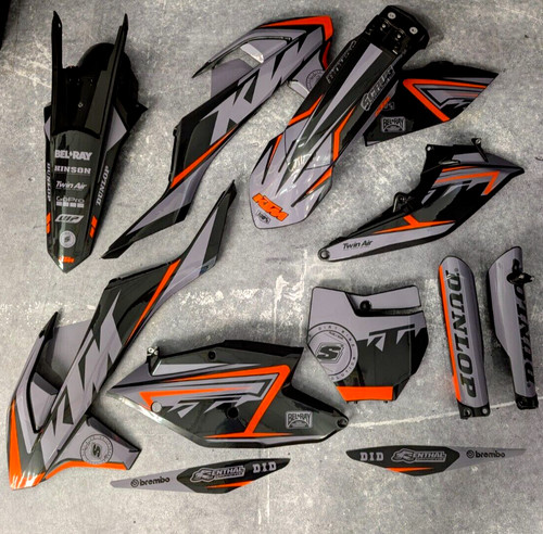 Plastics graphics ktm 2016 - graphics,