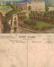 Vintage postcard clifton - -,