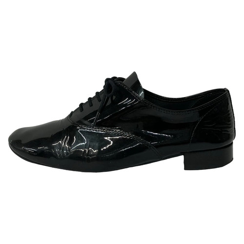 Repetto black patent - black, leather