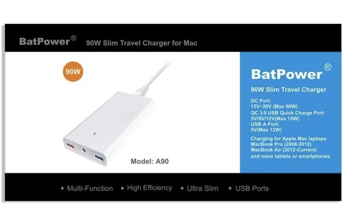 Batpower 90w a90 slim travel - a90,