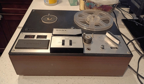 Sony 350 reel - sony, tc-350