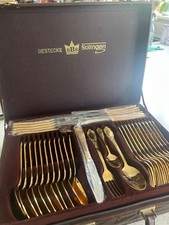 Bestecke Solingen cutlery gold