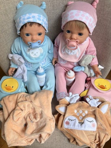 Tiny treasures twin dolls - twin, with