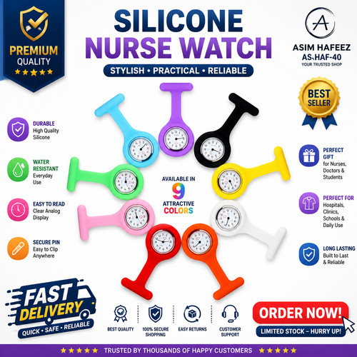 Silicon nurse watch tunic - nurse,