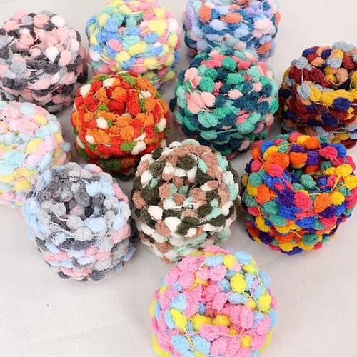 Pom wool yarn knitting - wool,