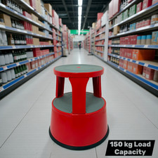 Quality Red Kick Step Stool