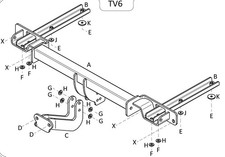 Towtrust Fixed Flange