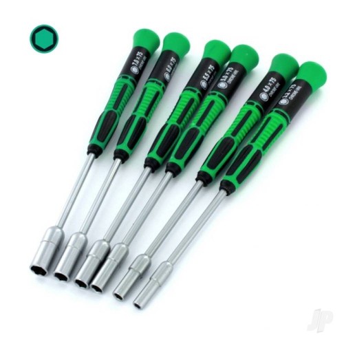 Modelcraft psd1604 6pc nut - 6pc,