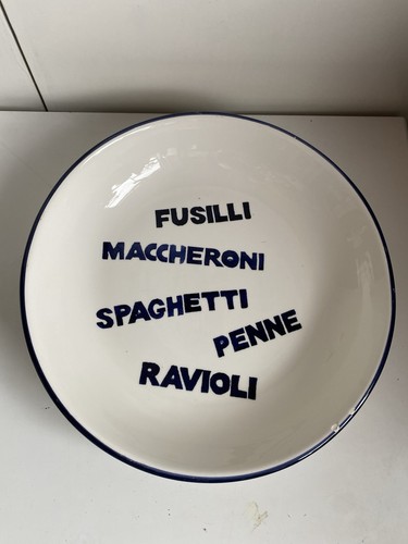 Large vintage italian pasta - vintage,