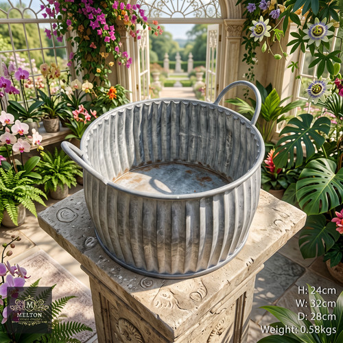 Dolly tub planter - dolly, vintage