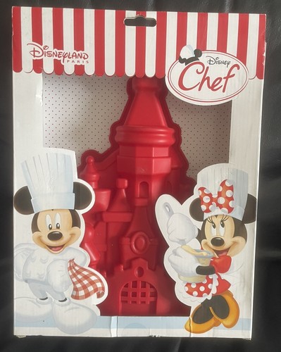 Silicone red disney castle - silicone,