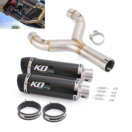 Modified exhaust mid carbon - exhaust,