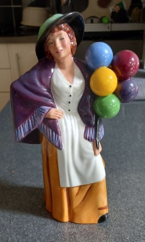 Royal doulton balloon seller - balloon,