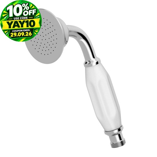 Bathroom round shower handset - bathroom,