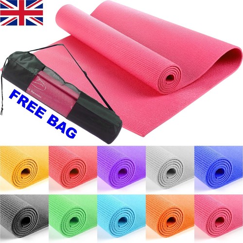 Yoga mat thick 6mm 183cm - yoga,