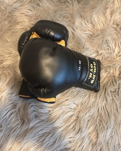 Golds gym boxing gloves - 14, oz