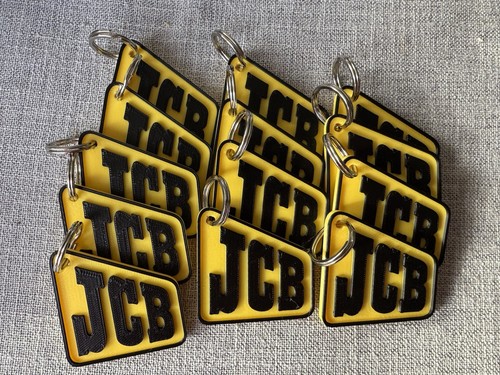 Classic jcb keyring - jcb,