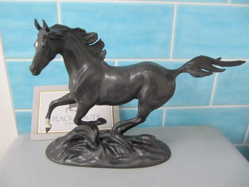 Vintage black beauty porcelain - black,