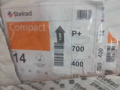 Stelrad compact 700 x 400mm - p+,