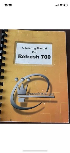 Darenth 700 refresh manual for - 700,
