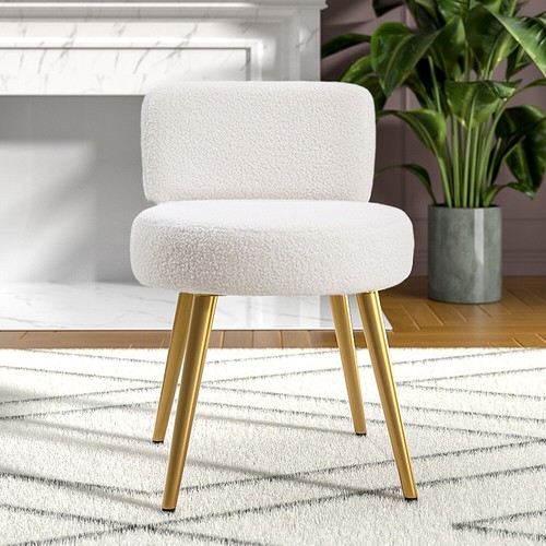 Vanity teddy boucle upholstery - vanity,