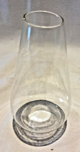 Small vintage glass oil lamp - vintage,