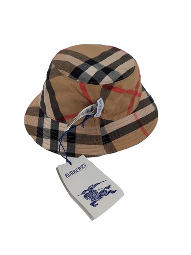 Burberry hat black - black, check