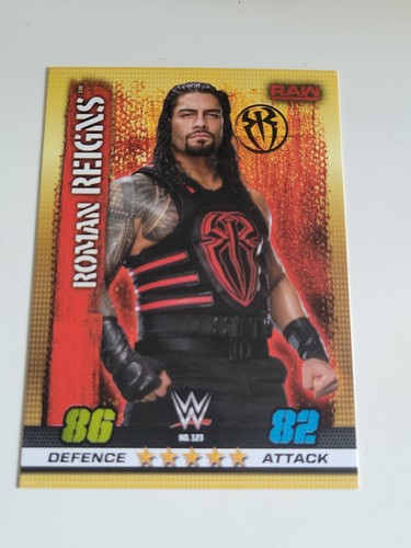 Wwe topps slam attax card - wwe,