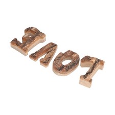 4Pcs Wooden LOVE Letters Retro Free Standing Wall & Table Decor for Home