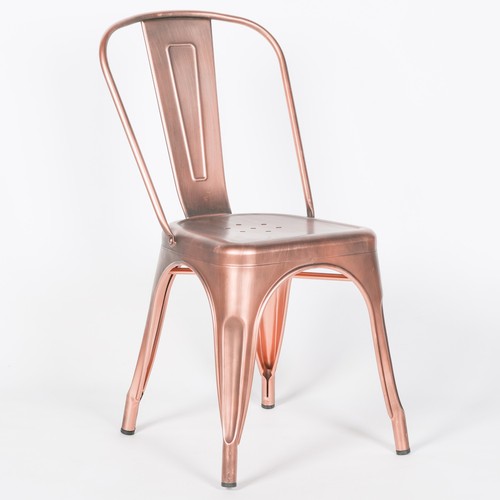 Tolix inspired metal dining - metal,