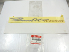 Suzuki GSF1200X 1999 Bandit Genuine Rear Seat Cowl Decal Sticker Emblem New OEM