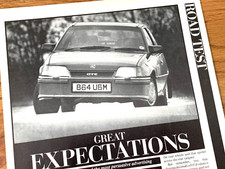 VAUXHALL ASTRA GTE LAUNCH -