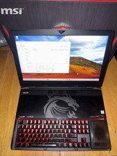 Msi Gt80 S 6QE Titan Sli Gaming Laptop Intel I7 6th Gen 16gb Ram