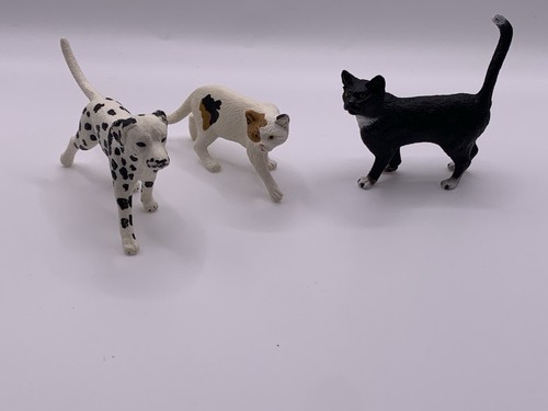 Schleich cats and dog - cats,