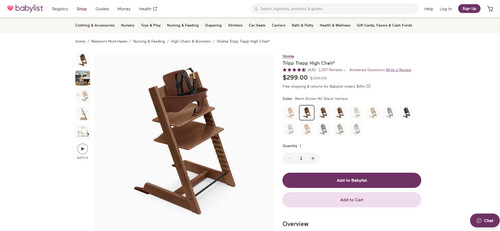 Stokke tripp trapp high chair - stokke,