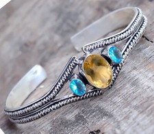 Citrine Topaz, Blue Topaz
