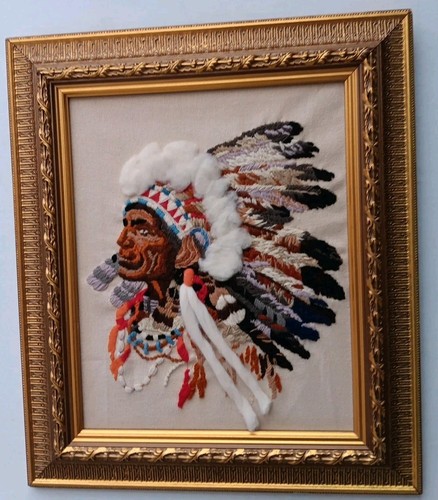 Native american indian chief - american,