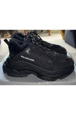 Balenciaga Triple S Faux Fur