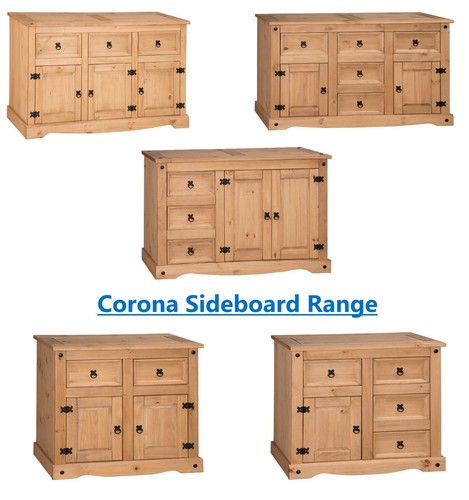 Corona sideboard large small - sideboard,