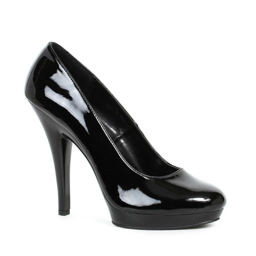 Black pin pumps high - up,