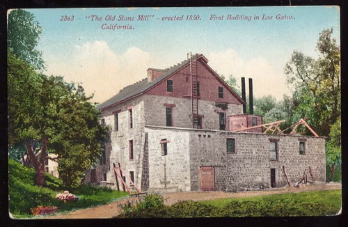 Usa california old stone mill - old,
