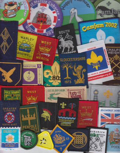 Boy scout badges - boy,