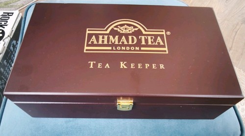 Ahmad tea keeper wooden tea