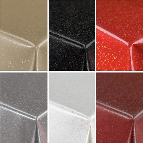 Pvc tablecloth glitter sparkle - pvc,