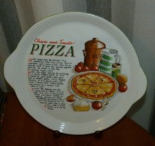Ceramic Pizza Plate With