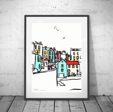 TENBY - ❤  FRAMED signed