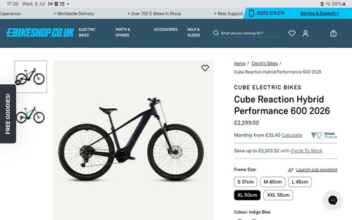 Cube reaction hybrid - reaction,