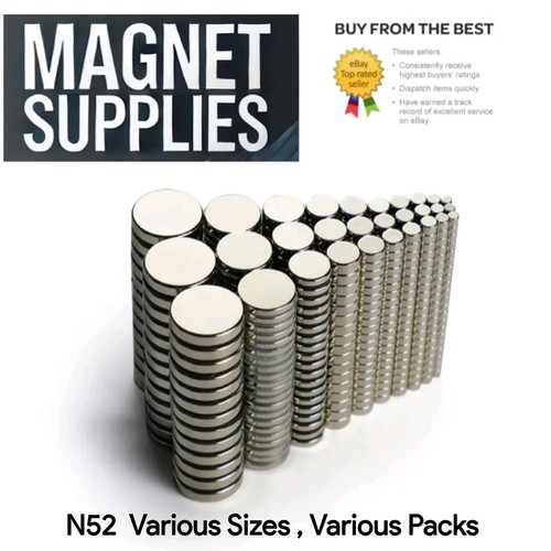 N52 magnets strong - magnets, various
