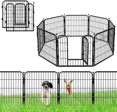 Decorative garden fence panels - fence,