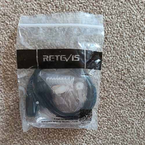 Pin mic headset - for, retevis